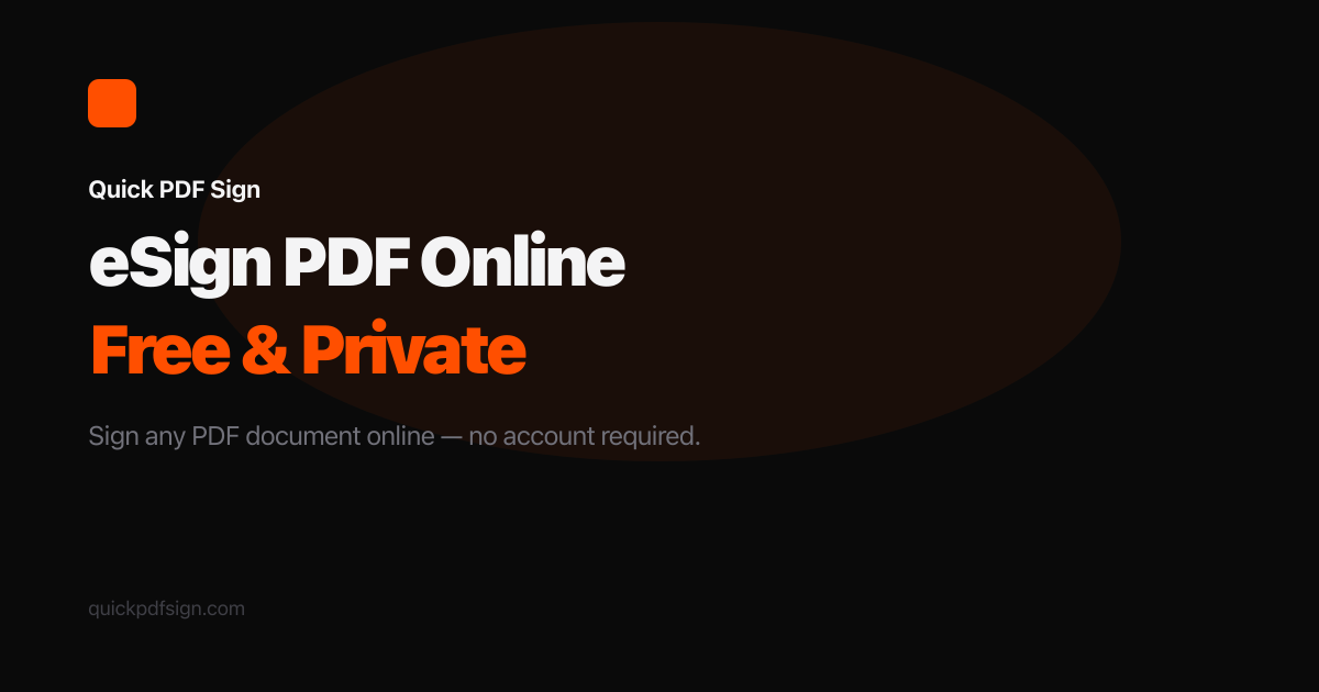 How to eSign a PDF Online (Free and Instant)